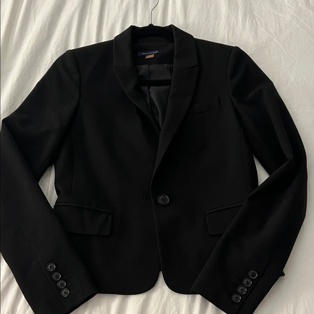 Tommy Hilfiger Classic Black Blazer